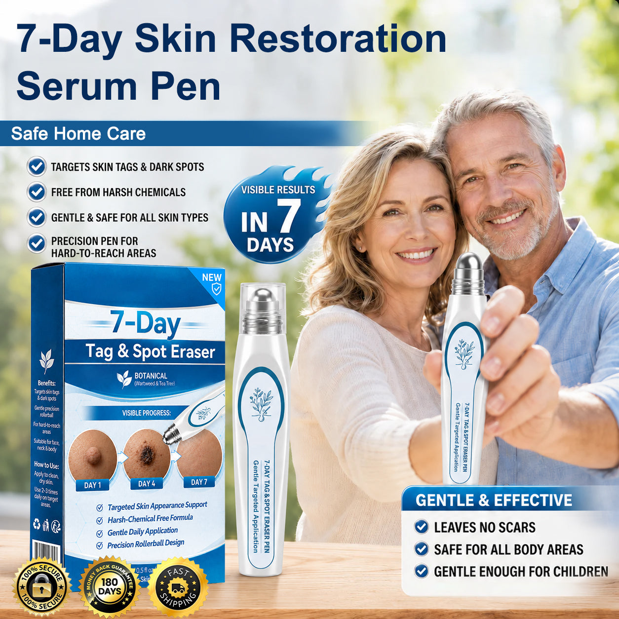 7-Day Skin Tag | Gentle, Precise Care for Face & Body